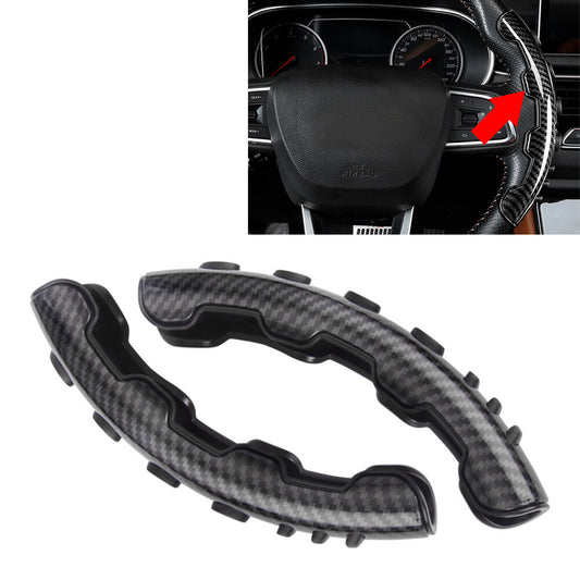 for Honda for Civic Accord CRV Carbon Fiber Non-Slip Steering Wheel Booster Cover