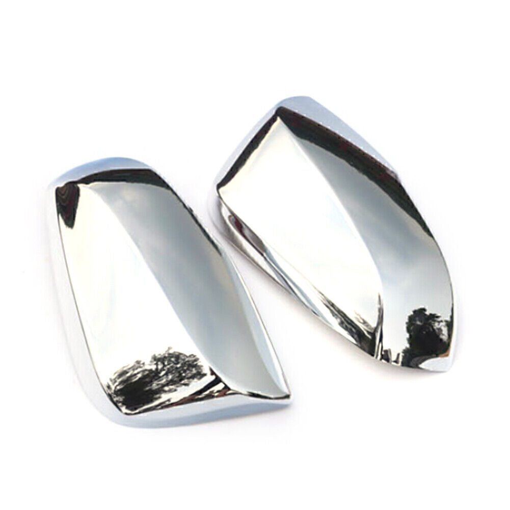 for Toyota Alphard 2016-19 Chrome Rearview Side Door Mirror Cover Trim 2pcs ABS