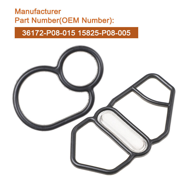 Solenoid Spool Valve Gasket Kit 15825-P2M-005 36172-P08-015 for Honda for Civic VTEC