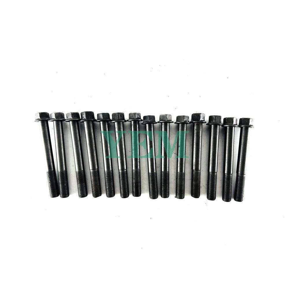 1 Set Engine Head Bolt 14pcs For Yanmar 3TN66 Engine 3TN66 Cylinder Head Bolt