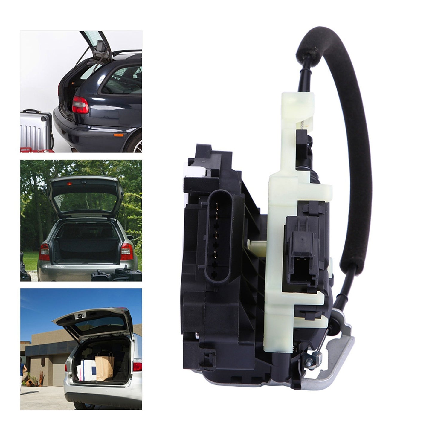 Car Boot Tailgate Lock Latch Tailgate Trunk Latch Actuator Steel Liftgate Lock