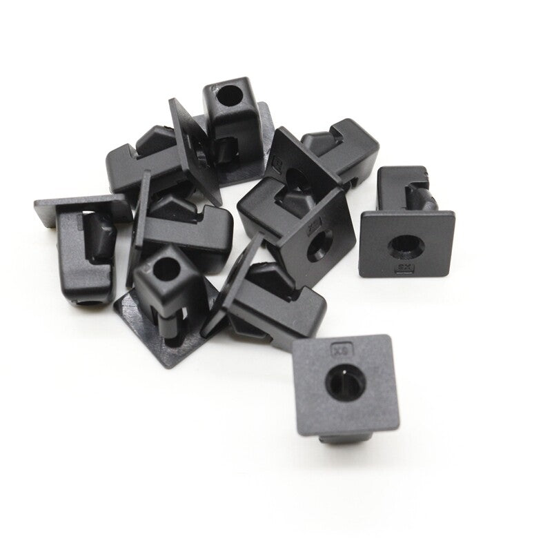 10Pc Bumper Cover Grommet Black Nylon for Honda 90682-SDA-A01