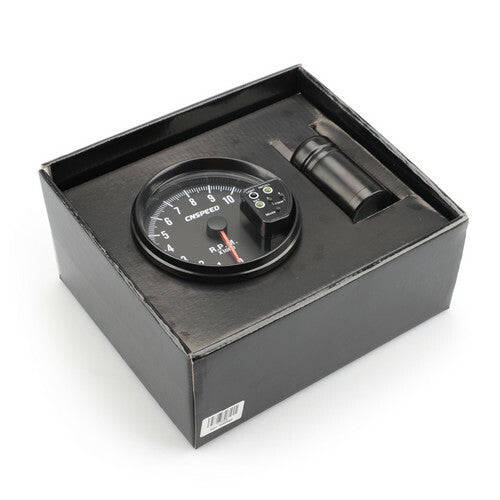 new 7-color 11K RPM tachometer LED specification + shift light, black, 5-inch/120mm