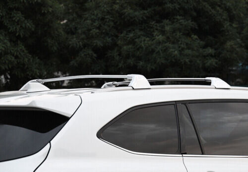 Luggage Carrier Rail 2PCS Top Roof Rack Chrome for Toyota Highlander 2020-2023