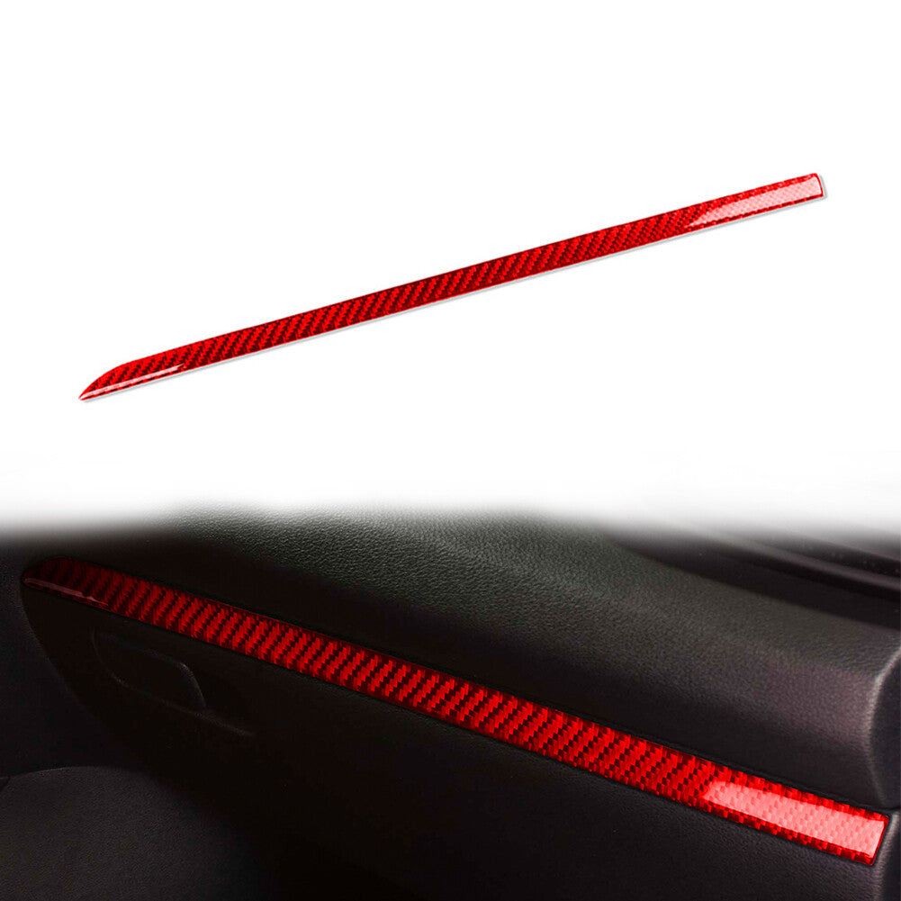 Glove Box Panel Cover Trim Strip for Hyundai for Veloster JS N 2019-2023 Red