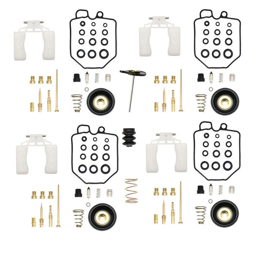 4Pack Carburetor Rebuild Repair Kit w/plug for Honda Nighthawk 750 CB750SC 1982