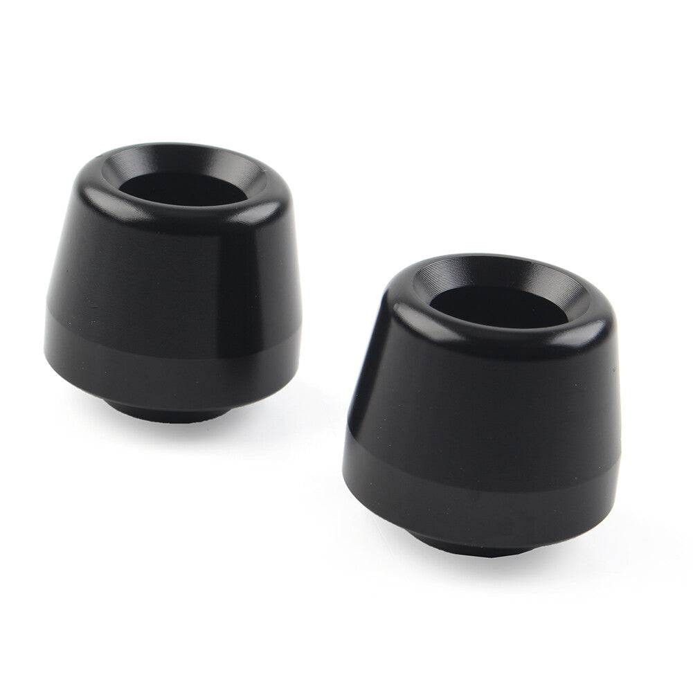 Handlebar Grips Bar End Slider Cap Black for YAMAHA YZFR1 YZF-R1 2015-2023