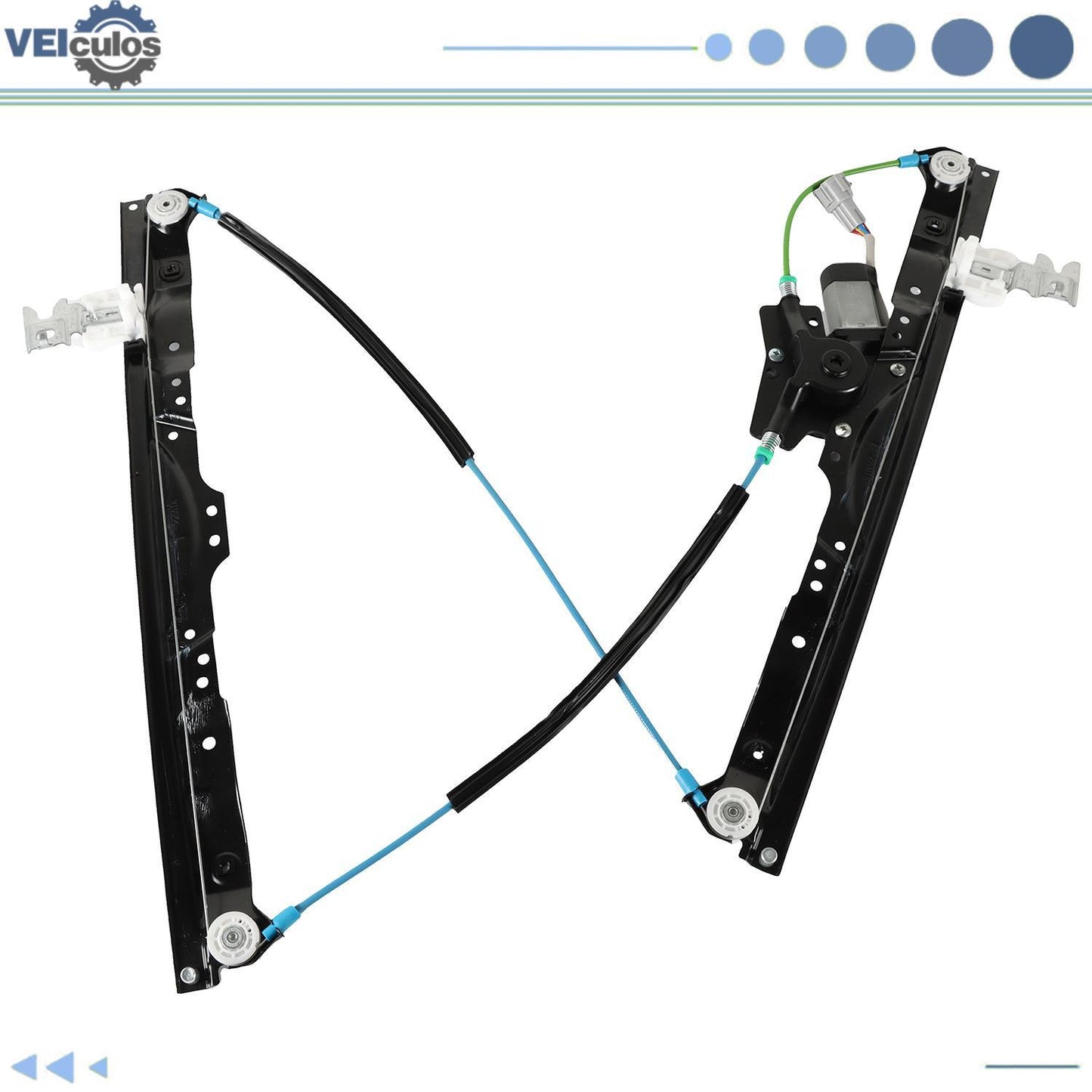 Front Left Power Window Regulator w/Motor For 2005-2009 for Nissan Armada LE 748-524