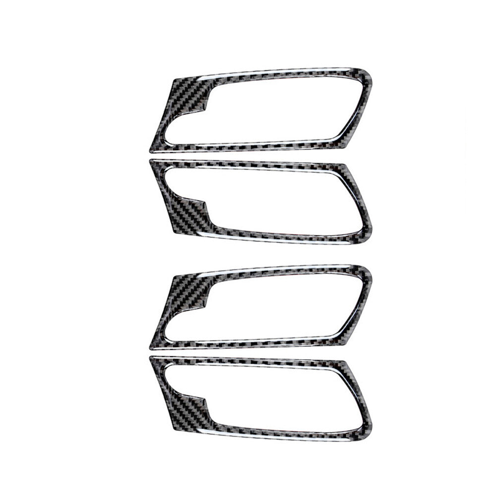 Carbon fiber door handle frame cover for BMW X5 E70 X6 E71 2008-2013 type A
