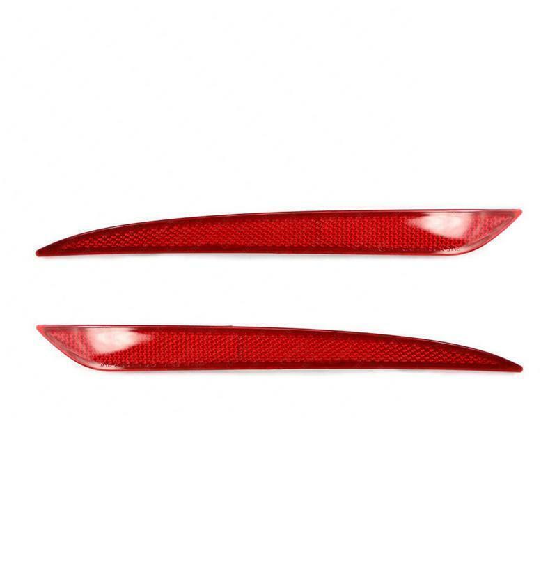 1 Pair Rear Bumper Reflector turn signal lamp for Ford Fusion Mondeo 2013-2017