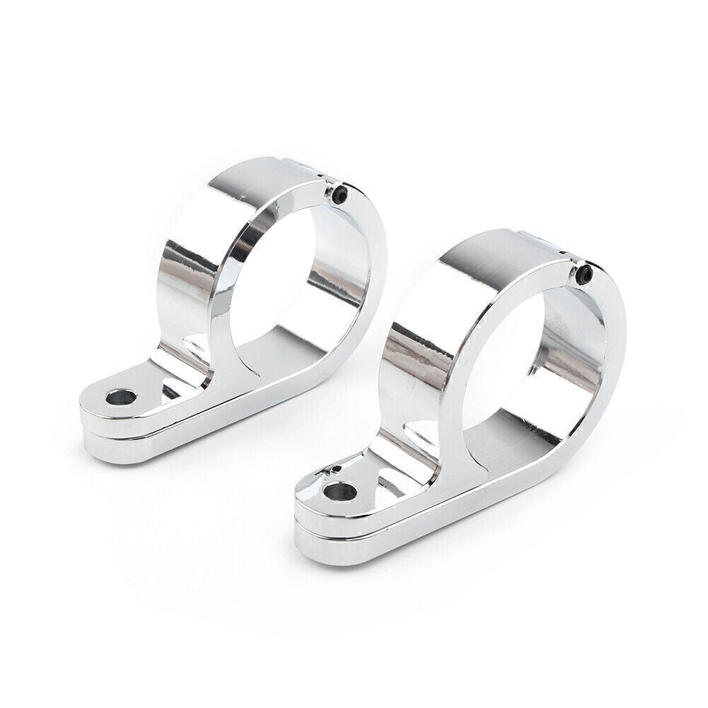 For 1.25 Handle Bar 1-1/4 Universal Motorcycle Handlebar Mount Clamp Clock