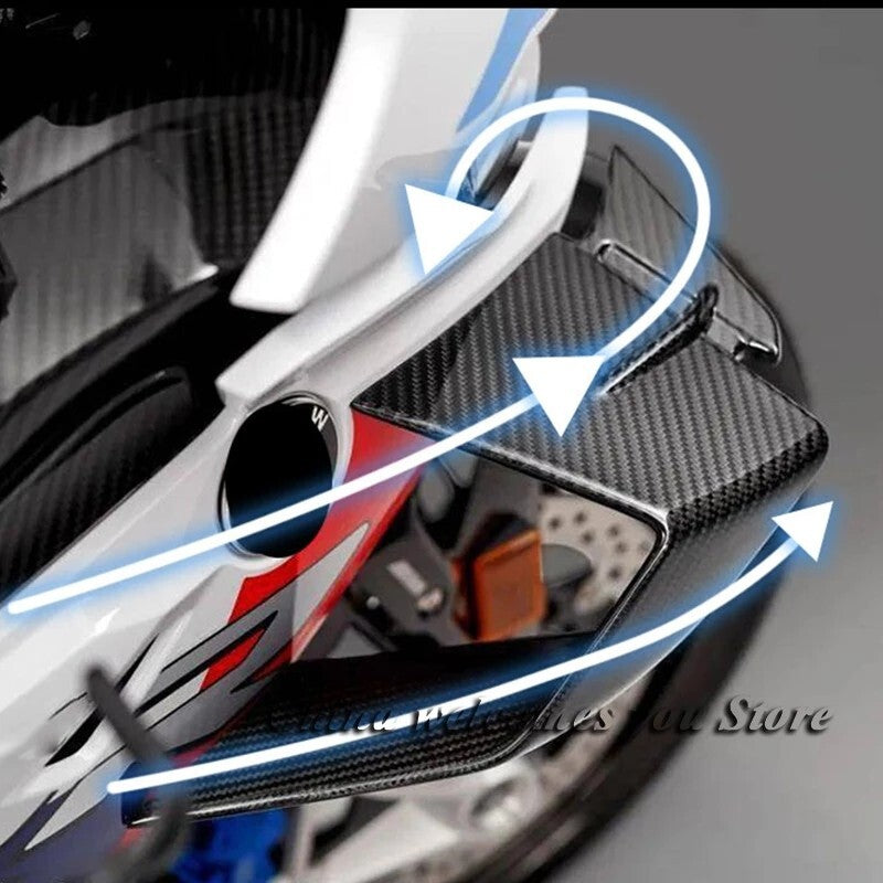 Carbon Fiber Front Spoiler Fxed Wind Winglets for BMW S1000RR M1000RR 2019-2022