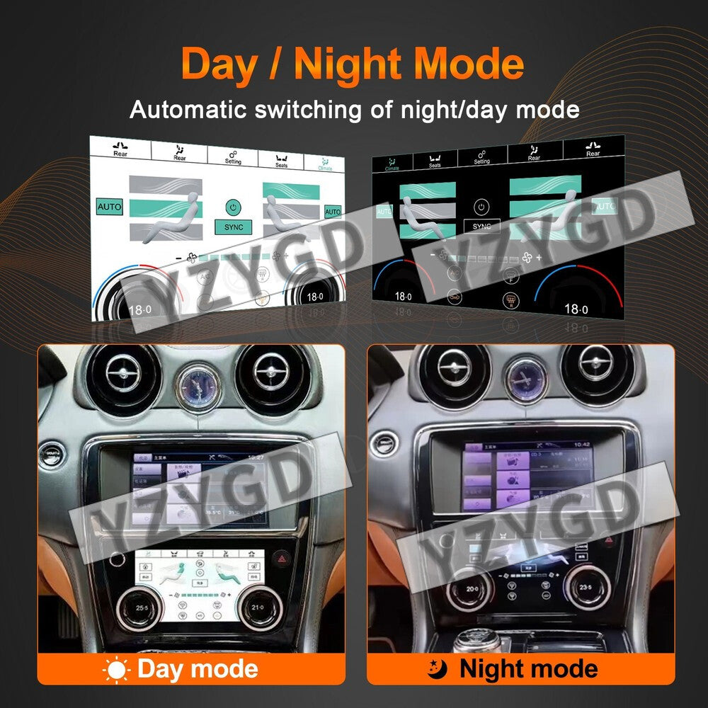 A/C Retrofit for Jaguar XJL XJR 2010-2019 Air Condition Control System Screen