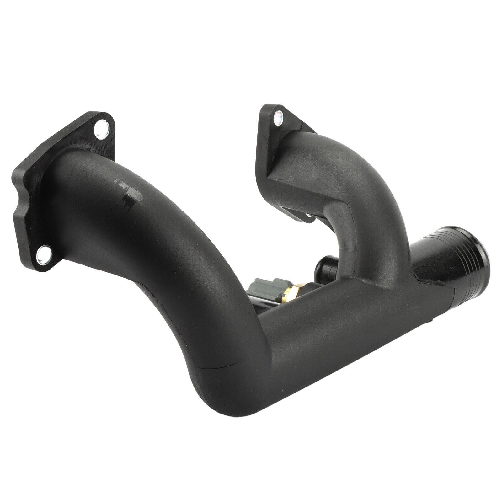 1PC LNA1600AA for Jaguar XK8 XJR XJ8 4.0L Thermostat Cover Outlet Pipe w/Sensor