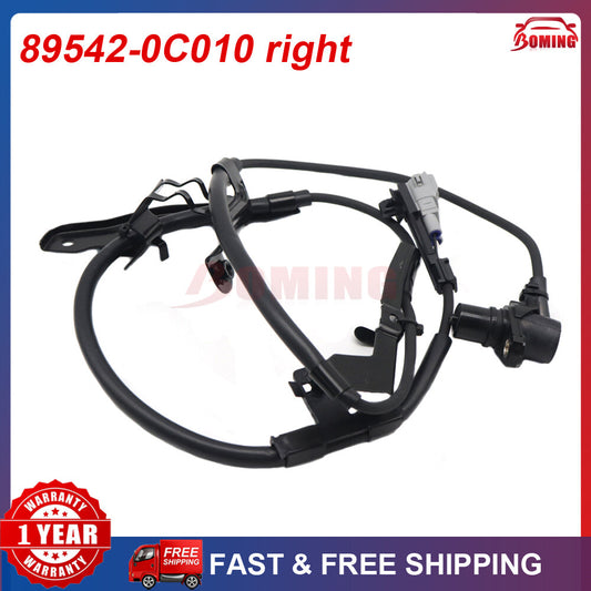 Front Right ABS Wheel Speed Sensor 89542-0C010 for Toyota Sequoia Tundra