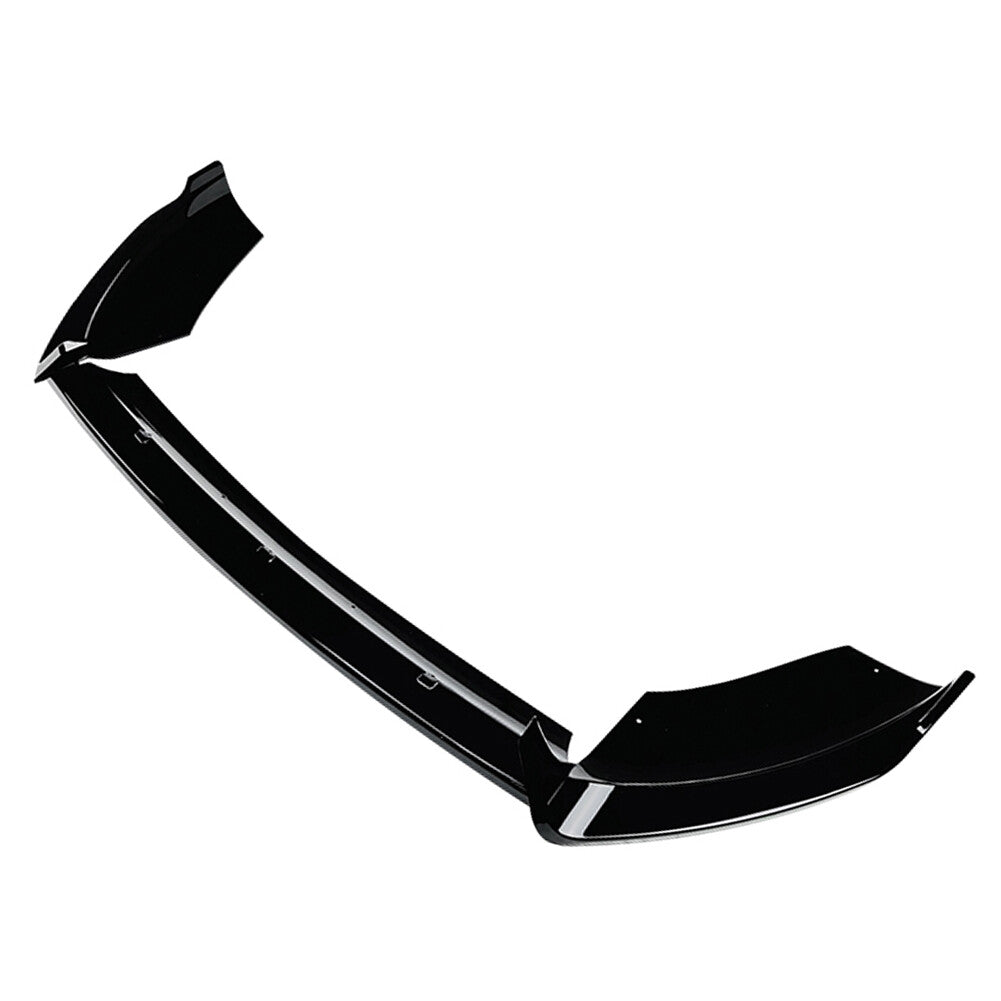 Front Bumper Lip Spoiler Splitter Black for Ford Fiesta ST MK6 B-Max 2012-2017