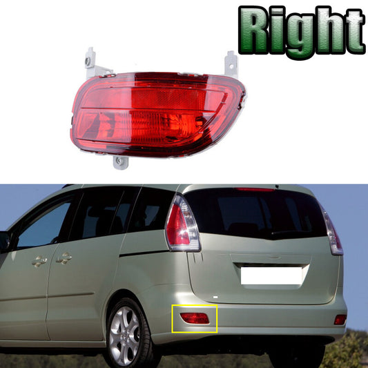 Right Rear Bumper Fog Light Reflection lamp for MAZDA 5 2nd Generation 2008-2010