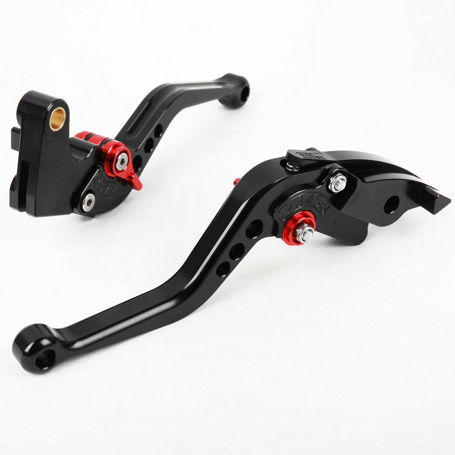 for Honda CBR600RR 2003-2006 CBR954RR 2002-2003 Clutch Brake Levers Black US