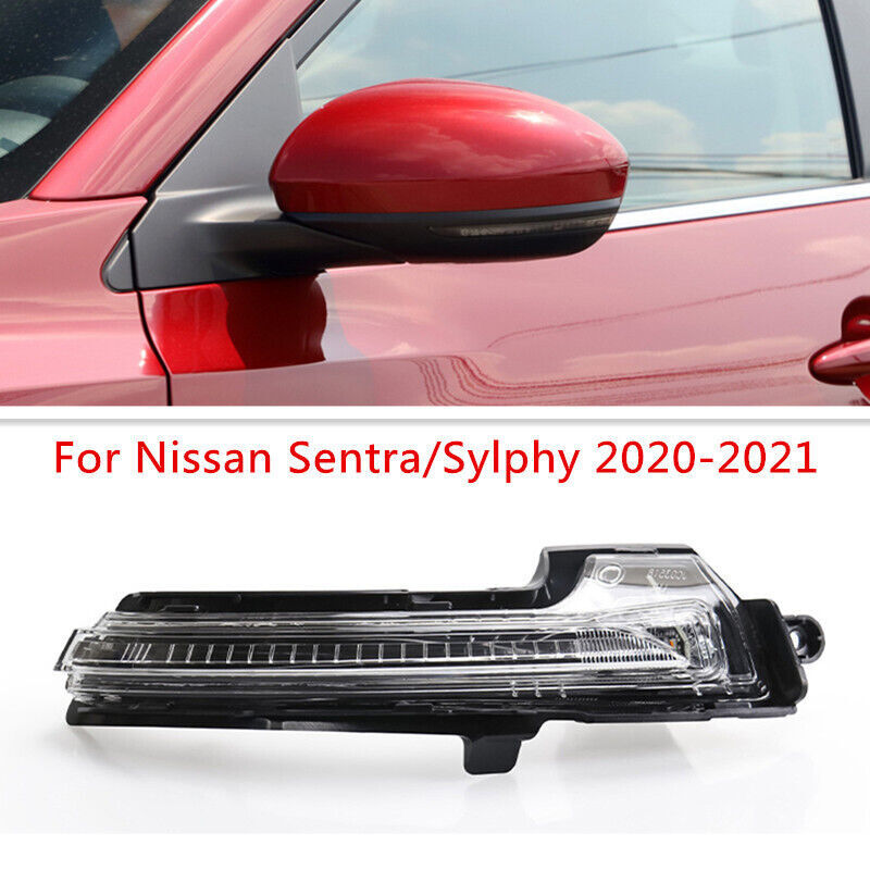 Mirror Light Turn Signal Indicator Left Side for Nissan Sentra/Sylphy 2020-2021