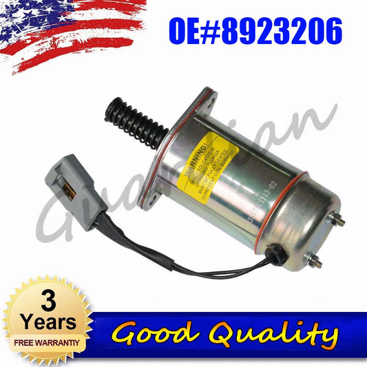 One new heavy-duty fuel solenoid valve, 8923206, suitable for Detroit 8.2-liter diesel engines.