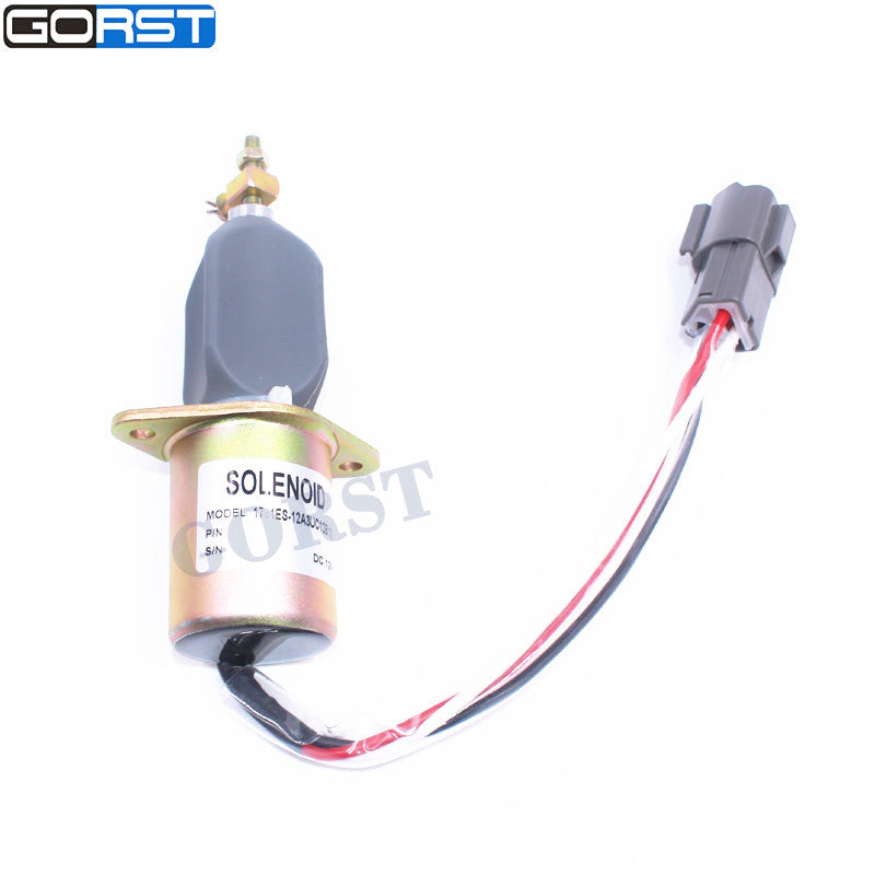 The solenoid valve shut-off function is suitable for modern for mini excavators 151ES-12A3UC12B1S