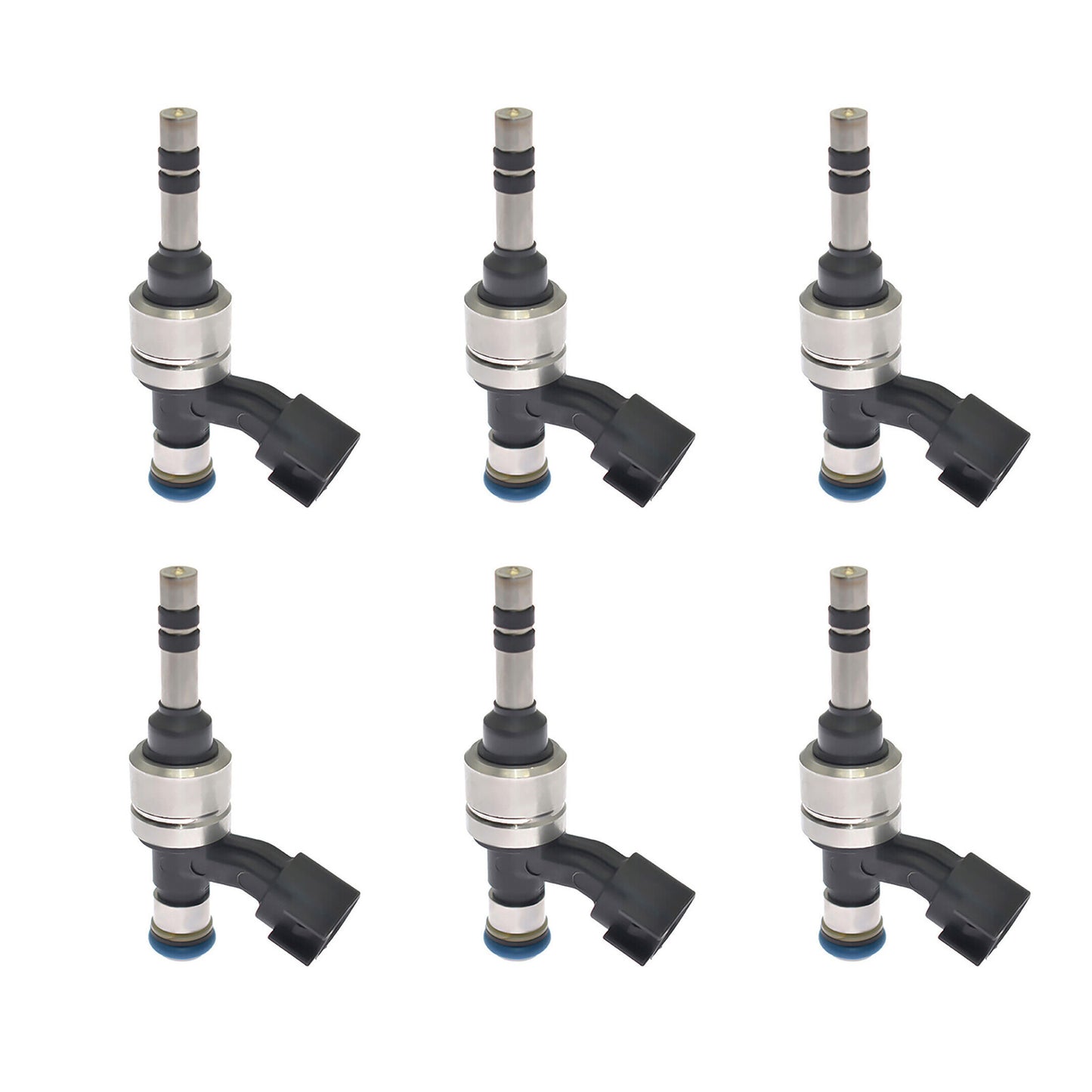 6 Fuel injectors Kits for Cadillac ATS CTS SRX XTS for Chevrolet Camaro Impala