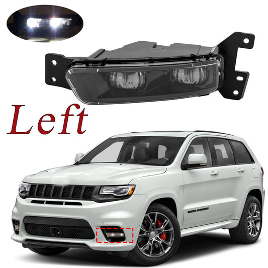 1Pcs Left Fog Light For 2017-2021 for Jeep Grand Cherokee 2014-2022 for Dodge Durango