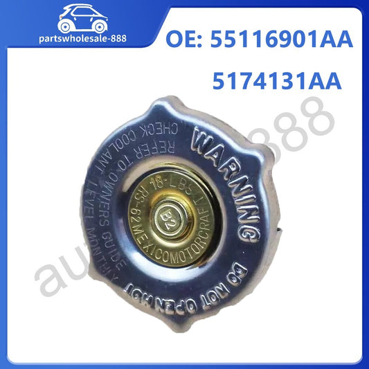 55116901AA Water Radiator Tank Cap for Chrysler for Dodge for Jeep 2.4L