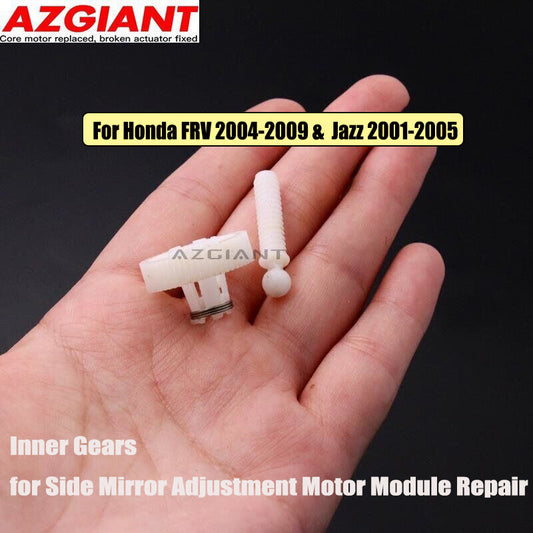 Side mirror adjustment motor gear repair applicable to for Honda FRV 2004-2009 and Jazz 2001-2005.