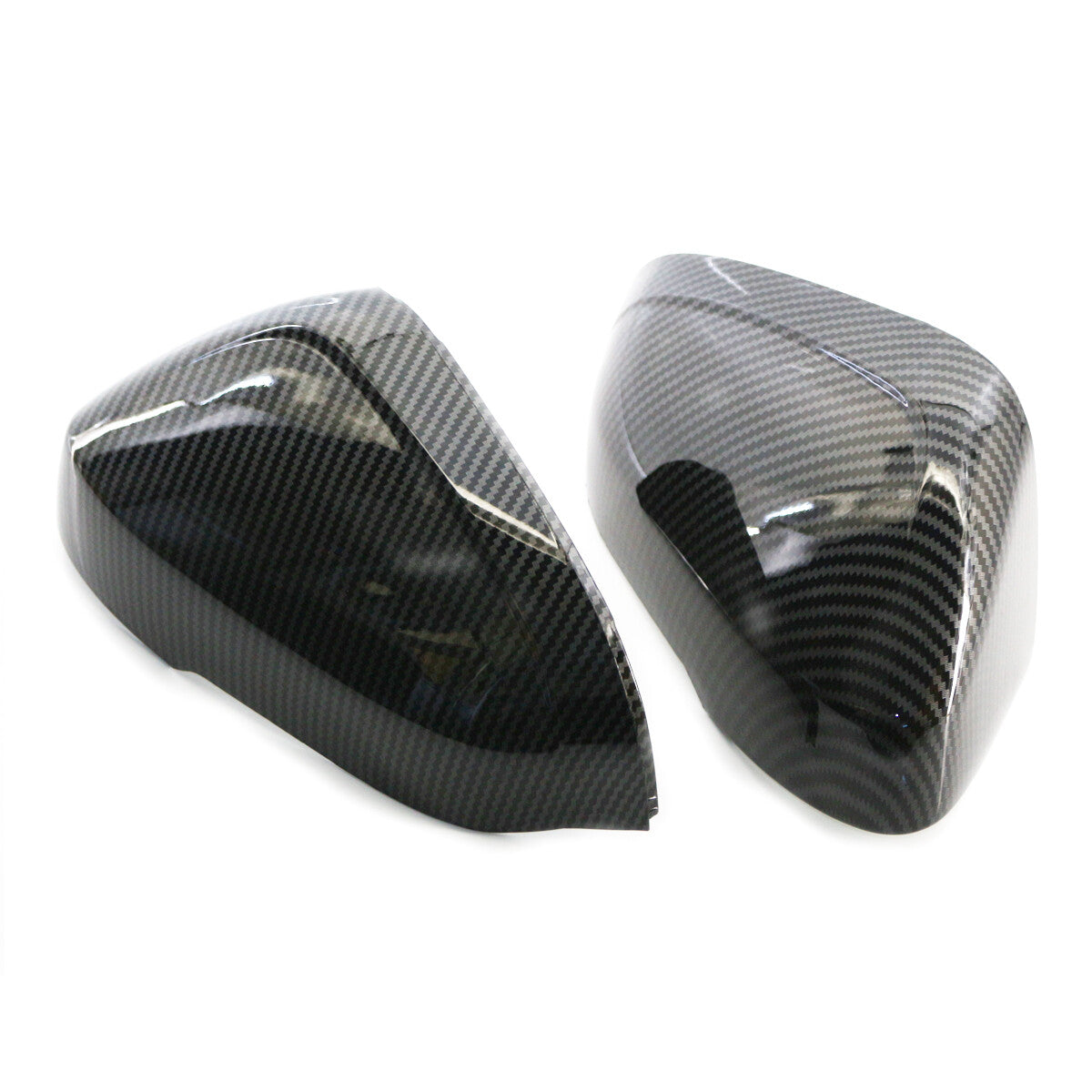 Carbon fiber exterior car side mirror caps for Volvo S60 V60 2011-2018