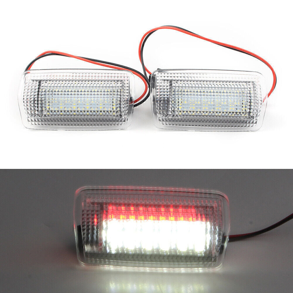 2x LED Side Door Courtesy Lights Fit for Toyota for Lexus Lamps White/Red