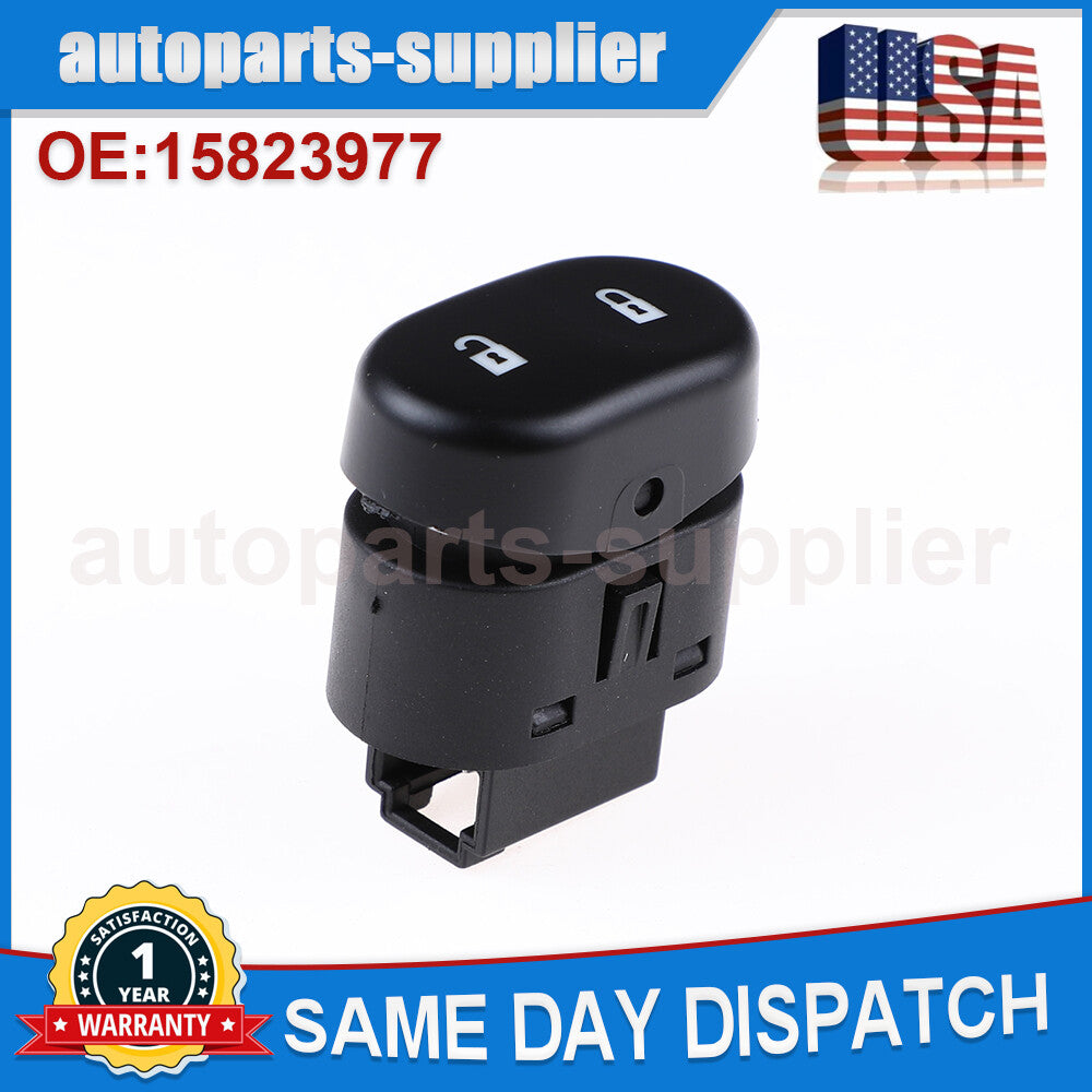 Electric door lock switch 15823977, suitable for 2008, 2009, and 2010 for Chevrolet Malibu front-wheel drive.
