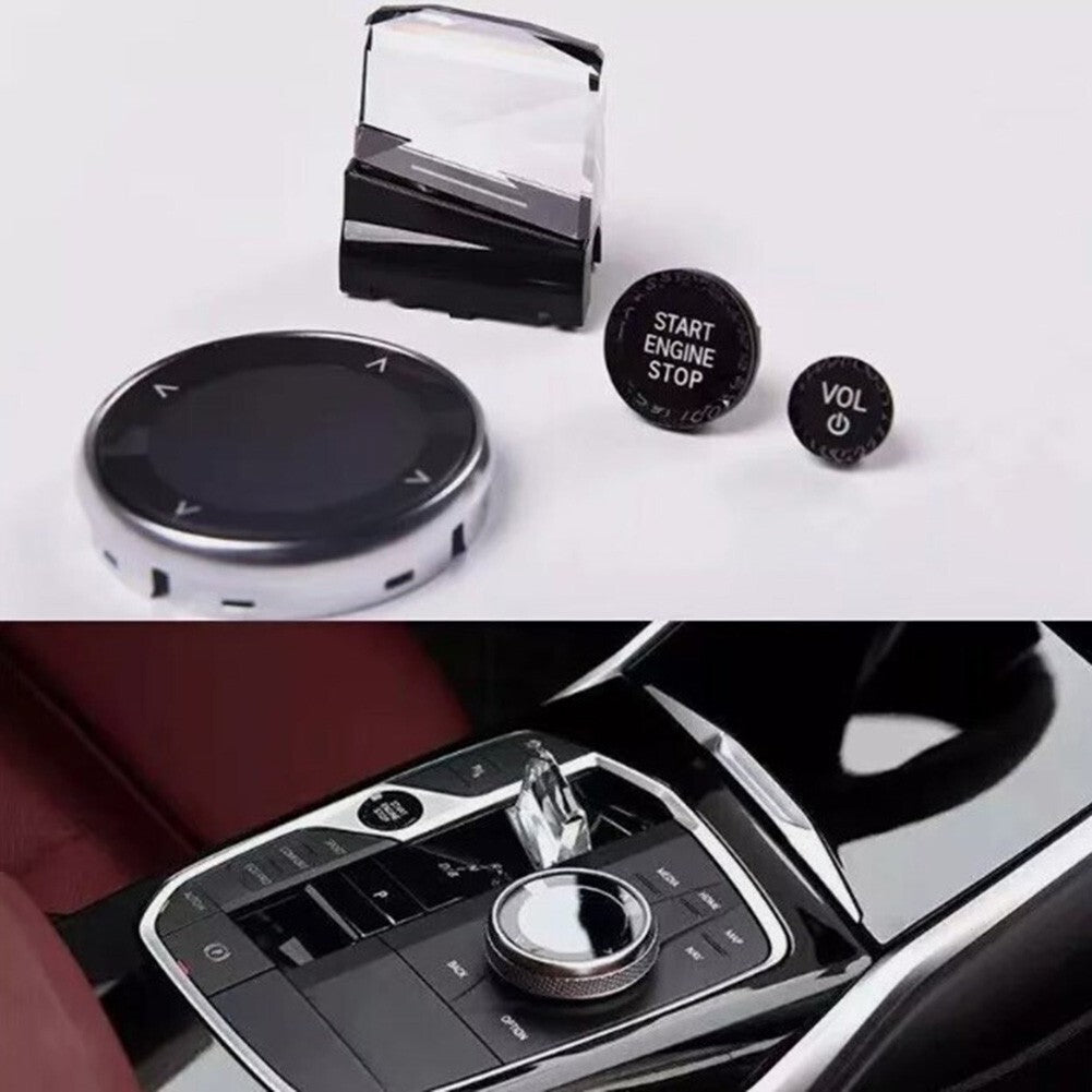 4PCS For Crystal Gear Shift Knob Shifter Sticker for G20 for i3 for IX3 2023