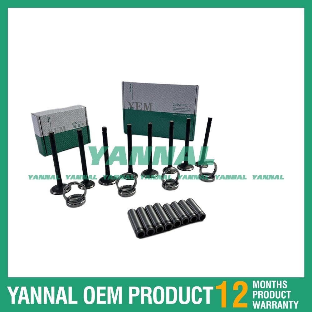 The all-new 4G63 intake and exhaust valve rail for seat kit is suitable for Mitsubishi GP25N LPG forklifts.