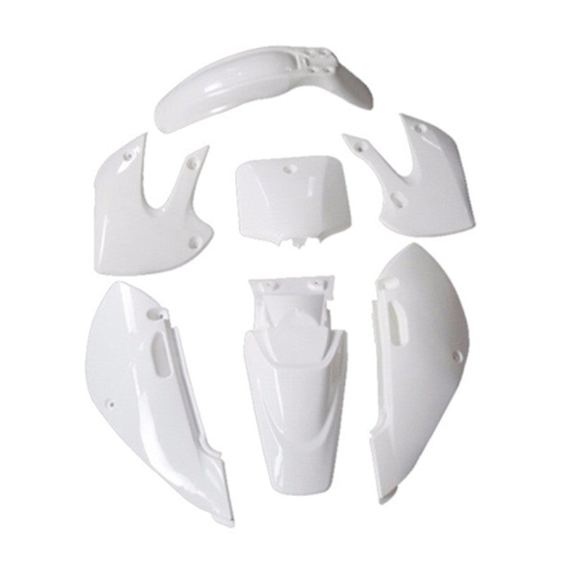 White Plastics Fender Kit for Honda CRF70 Dirt Bike Atomik 125cc 140cc 150cc 160