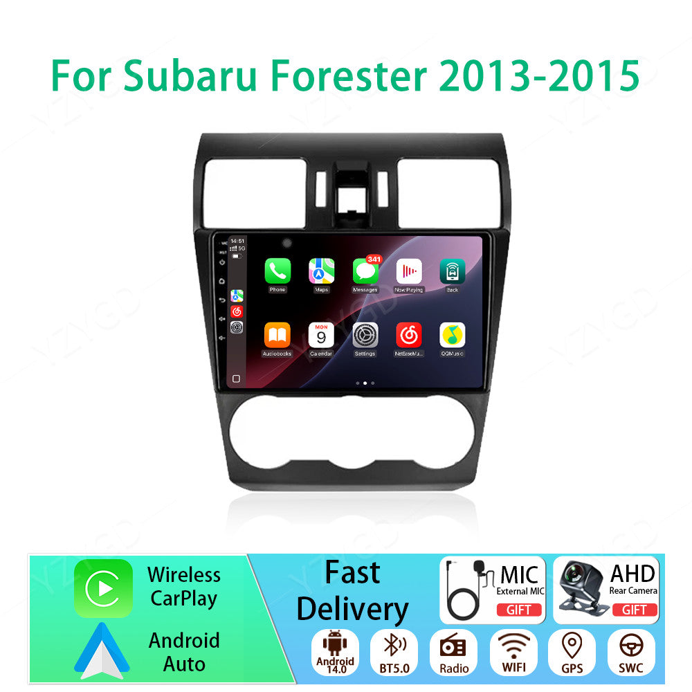 for Subaru for Forester 2013-2015 Stereo Android Carplay Car Radio GPS Navi Screen