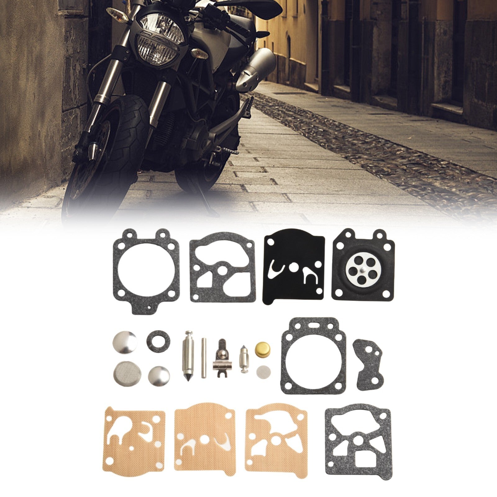 Carburetor Carb Diaphragm Gasket Repair Kit For K20-WAT WA WT Series New