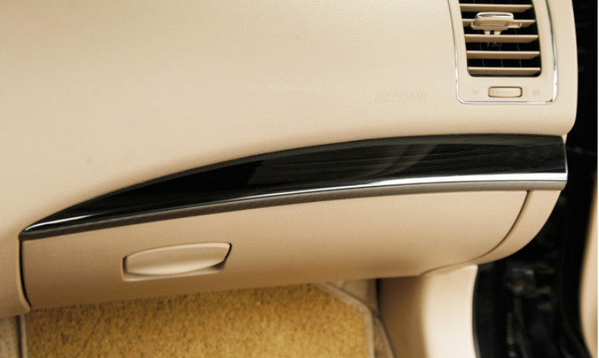 for Nissan Teana Altima 2013-18 Black interior central console dashboard strips