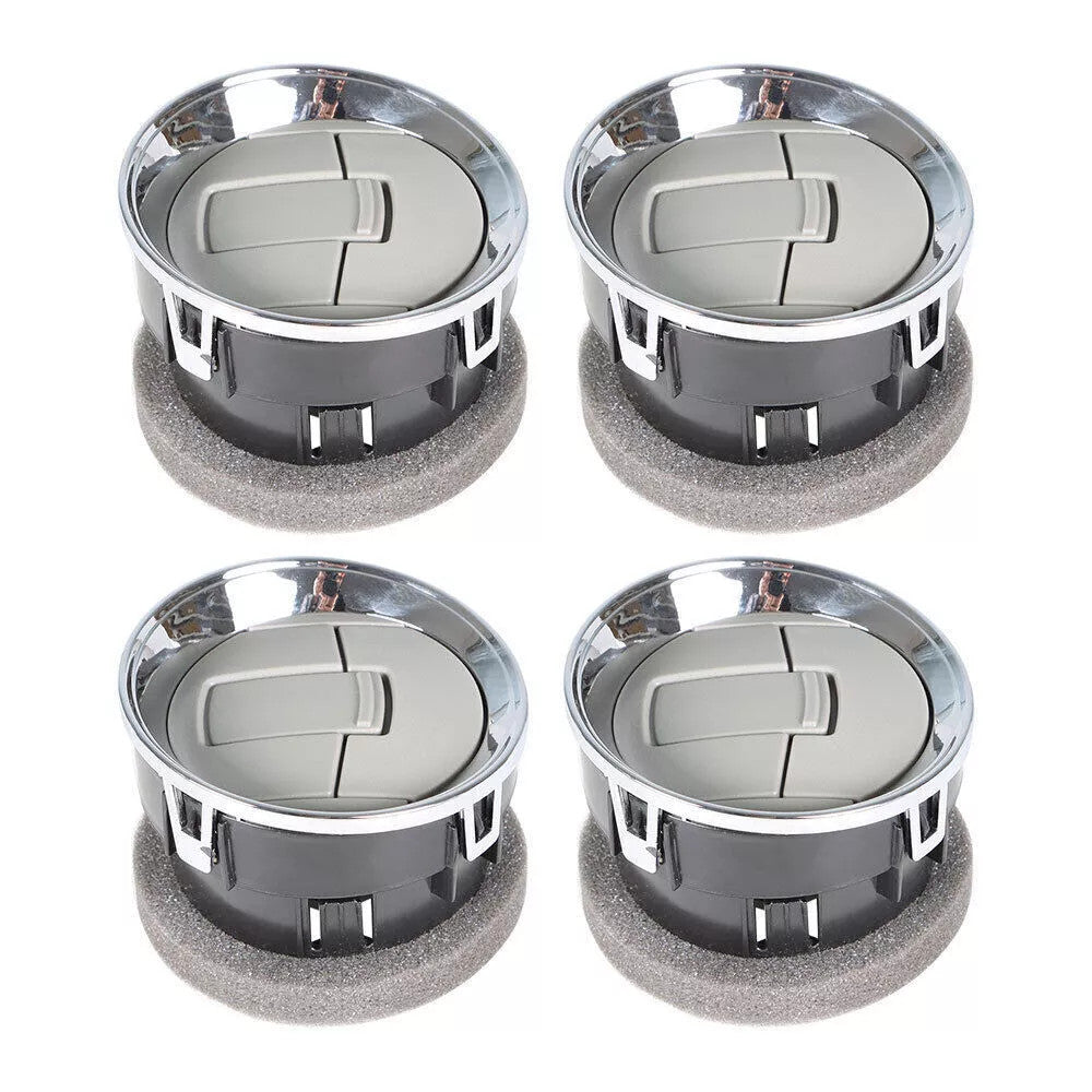 9L3Z19893CA Fit for 2009-2014 for Ford F150 4Pcs AC Heater Air Dashboard Vent Louvre