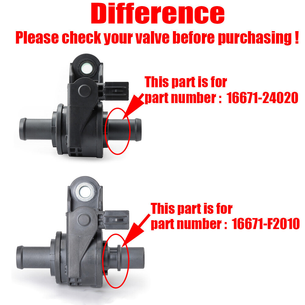 16671-F2010 Coolant Flow Control Valve for Toyota for COROLLA 2.0L 2020-2023 2021