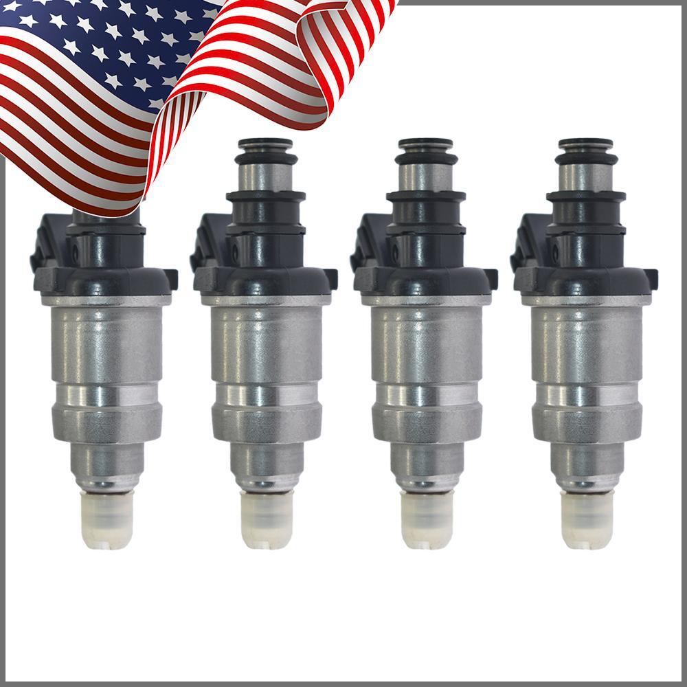 Set of 4 Fuel Injectors for Honda Accord for Civic for Acura RL TL 06164-P2J-000