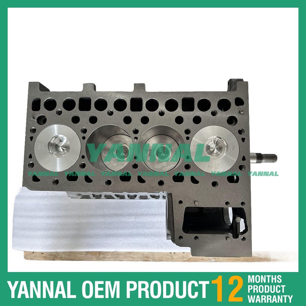 V2403 cylinder block assembly for Kubota V2403 excavator engines.