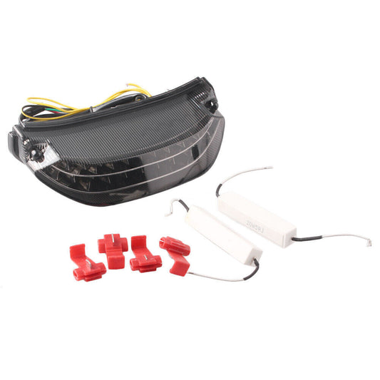 For 13-14 for Honda CBR600RR Integrated Turn Signals Smoke LED Tail Light With Brake