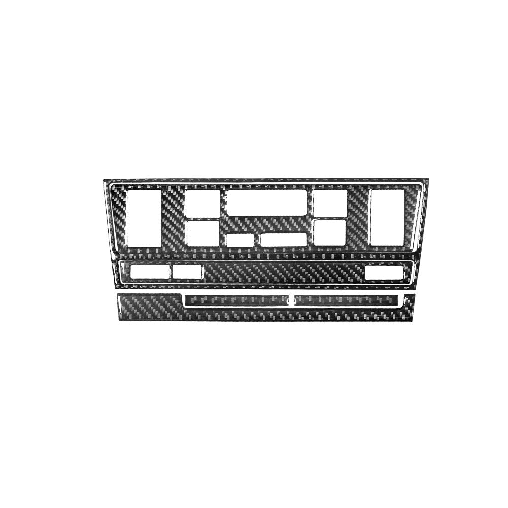 6X Carbon Fiber Center Console Radio Button Trim for BMW M5 E39 1998-2003