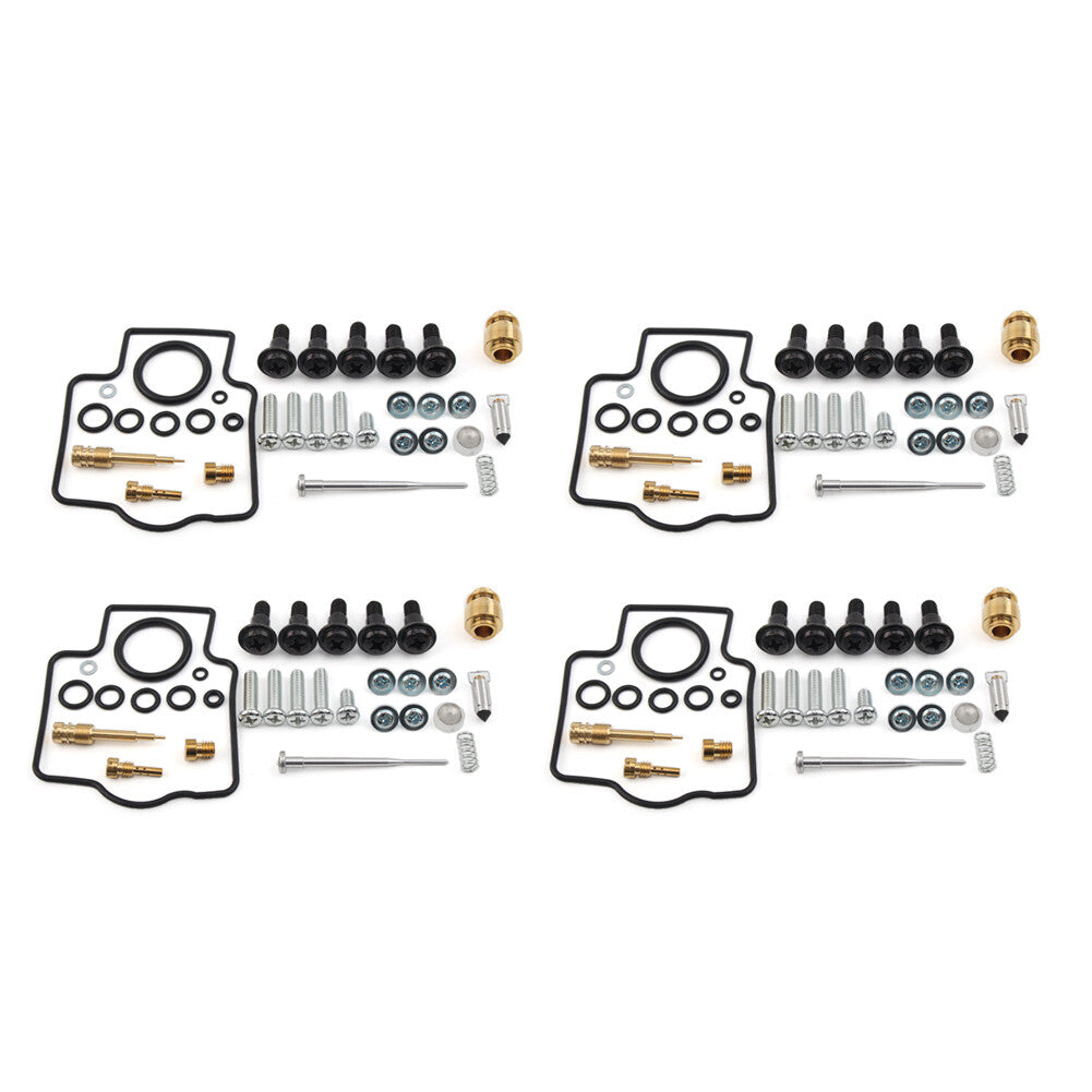 Carburetor Carb Repair Rebuild Kit 4Set For 02-03 for KAWASAKI ZX900F1/F2 ZX9R
