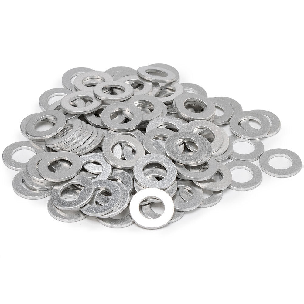 100Pcs Oil Drain Plug Gasket Crush Washer 12mm Hole Fits for Toyota for Scion for Lexus