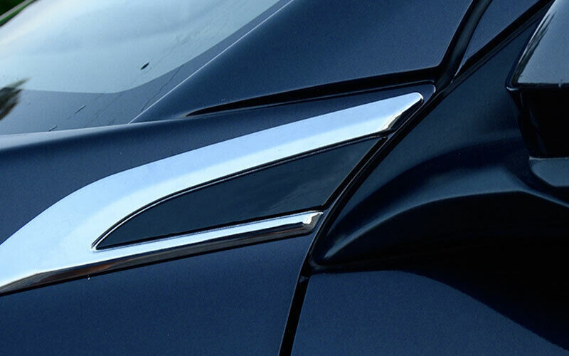 for Honda HR-V HRV 2016-2022 Chrome Car Front Fender Side Air Outlet Cover Trim