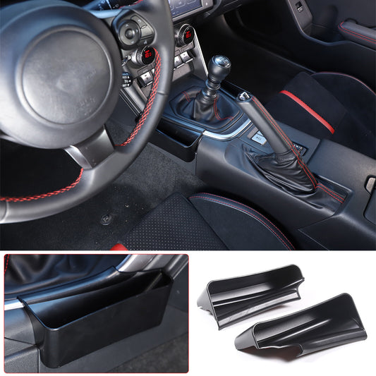 ABS, red center console side knee panel trim for Corvette C8 2020-2023