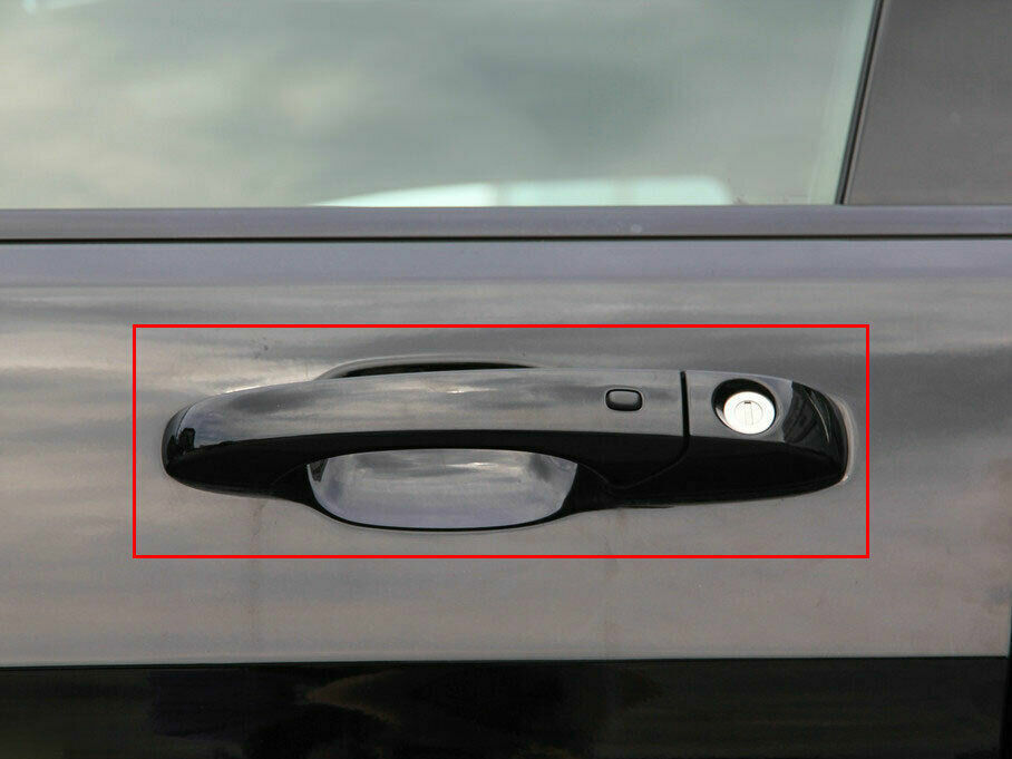 4P for Jeep Grand Cherokee 2011-2020 Carbon Fiber Exterior Door Bowl Cover Trim