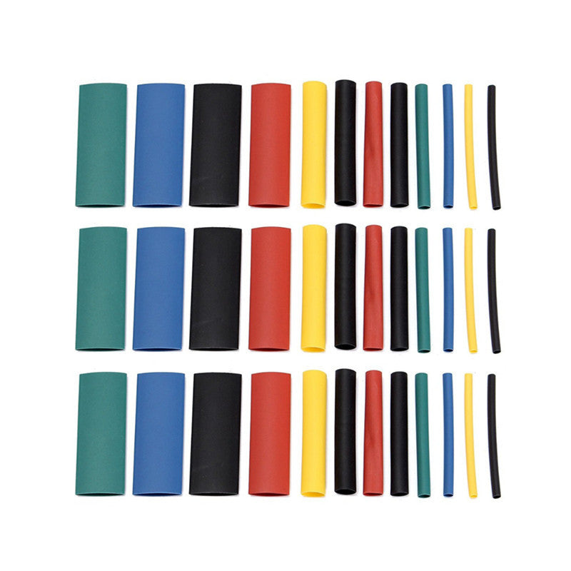 530x 2:1 Heat Shrink Tubing Tube Sleeving Car Wrap Cable Wire Storage Case Kit